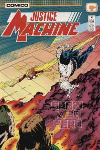 Justice Machine (Comico) #4 VF ; COMICO | Tony Isabella