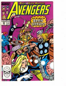 4 Avengers Marvel Comic Books # 301 305 West Coast # 56 72 Iron Man Hulk J222