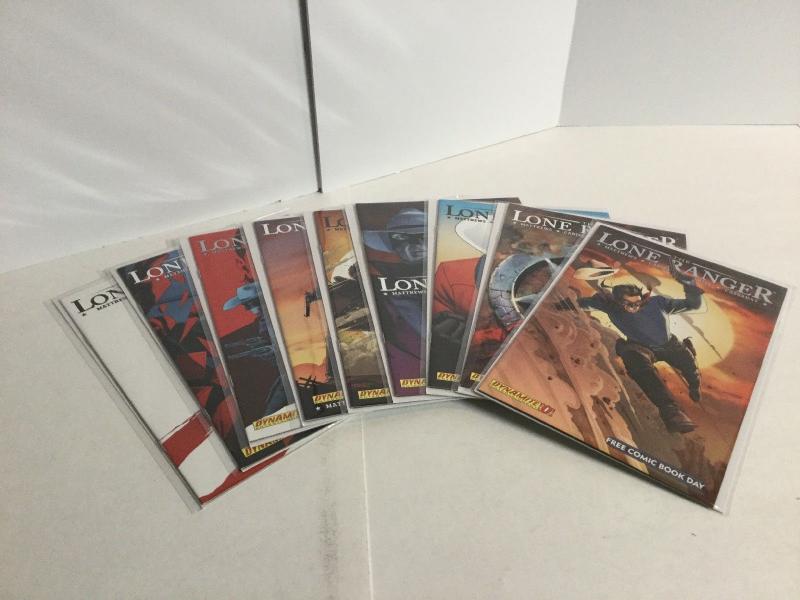 Lone Ranger 0 1-6 8 10 Lot Set Run Nm Near Mint Dynamite A49