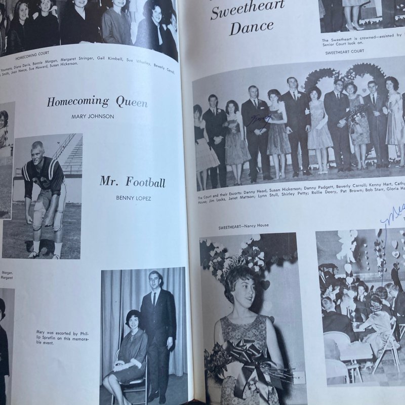 Retrospect 1963 yearbook, Forest Hills HS, Forest Park GA