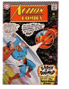 ACTION COMICS #342 1966-SUPERMAN-WILD SPACE COVER-ROCKE VF