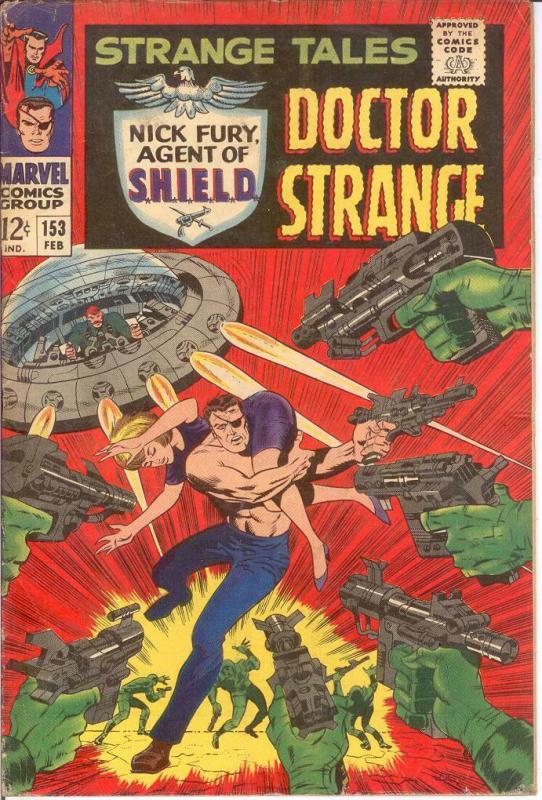 STRANGE TALES 153 G-VG  February 1967 COMICS BOOK