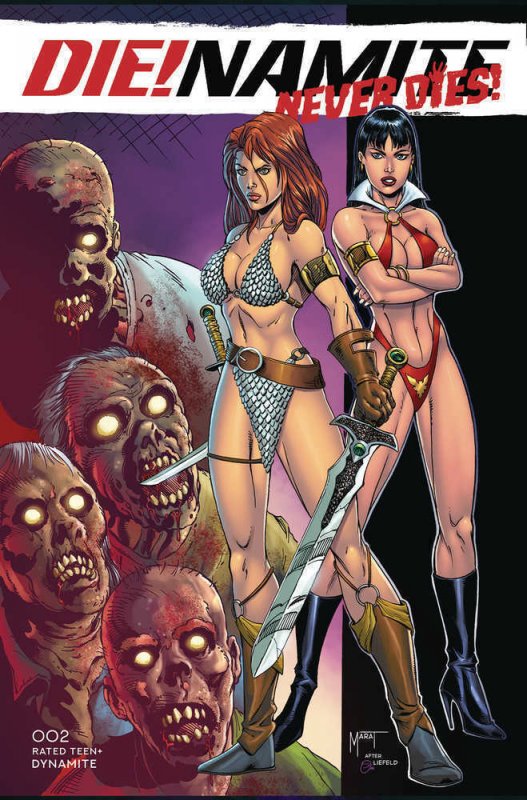 Die!Namite Never Dies #2 Cover L Foc Liefeld Homage Mychaels ( 