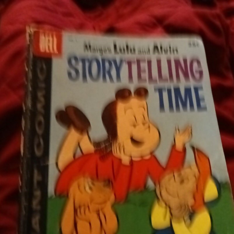 Marge's Lulu And Alvin Storytelling Time #1 Giant Size 1959 Dell Rare silver age