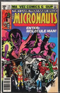 Micronauts #23 (1980) Micronauts / Enigma Force