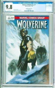 Return of Wolverine #1 Dell'Otto Variant (2018) CGC 9.8! W/ COA!