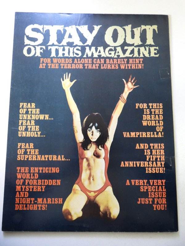 Vampirella #36 (1974) GD/VG Condition tape f & b covers