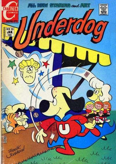 Underdog (1970 series) #10, Good- (Stock photo)