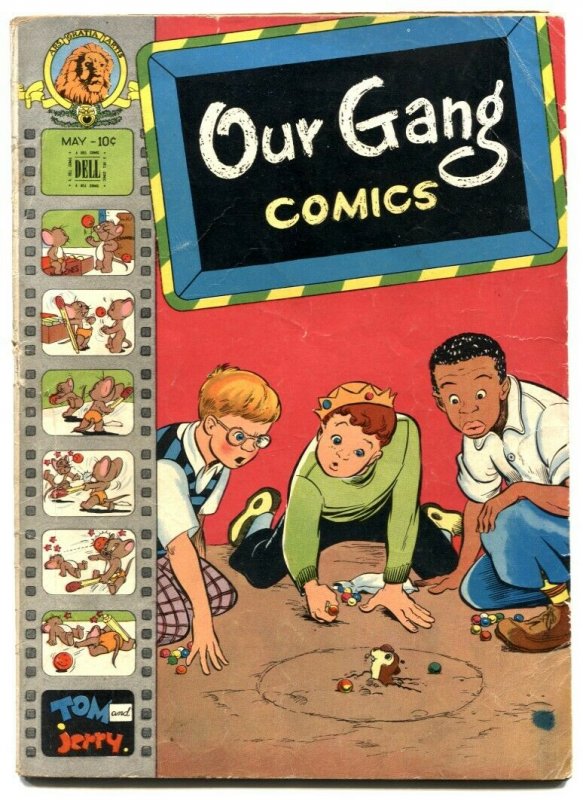 Our Gang Comics #34 1947- Tom & Jerry- Cark Barks VG 