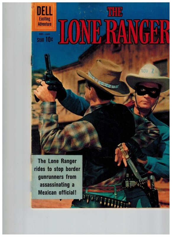 The Lone Ranger Dec (1961) #137 VF+