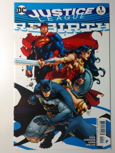 Justice League: Rebirth Variant Cover (9.4, 2016)