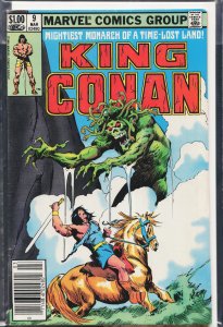 King Conan #9 Newsstand Edition (1982) Conan