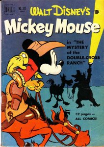 Four Color Comics (2nd Series) #313 FAIR ; Dell | low grade comic 1951 Mickey Mo