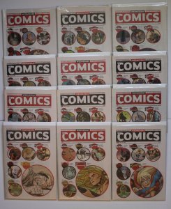 Wednesday Comics 1 - 12 Complete Set DC Comics 2009 Newspaper Series NM