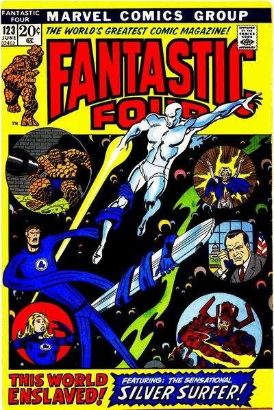 Fantastic Four (1961 series) #123, VF (Stock photo)