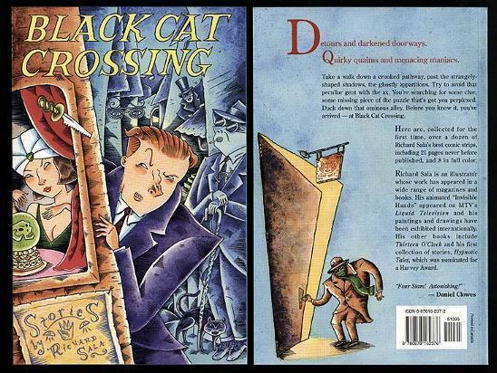 BLACK CAT CROSSING stories by Richard SALA 1993 classic