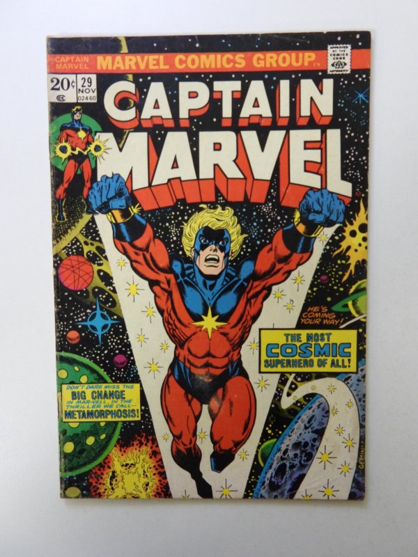 Captain Marvel #29 (1973) VG/FN condition