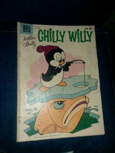 #1017 CHILLY WILLY DELL FOUR COLOR COMICS AUG-OCT 1959 WALTER LANTZ CARTOON