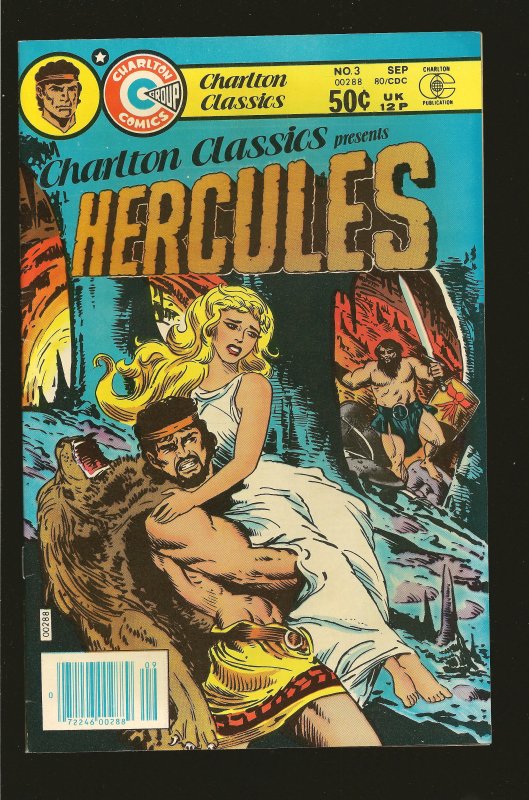 Charlton Classics Hercules #3 November (1980)