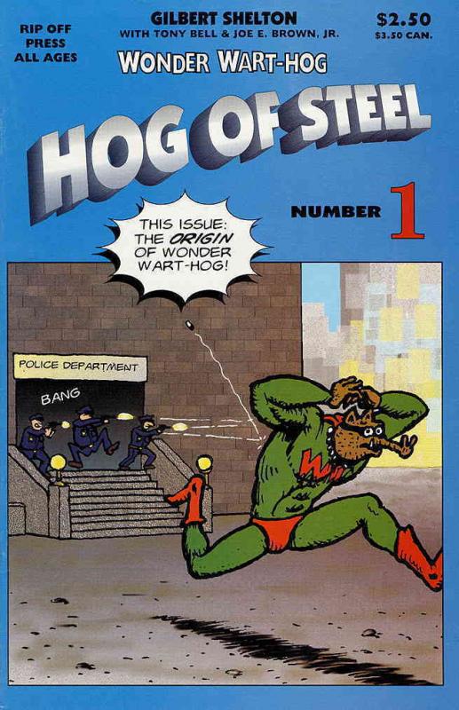 Wonder Wart-Hog, Hog of Steel #1 VF/NM Rip Off - save on shipping - details insi