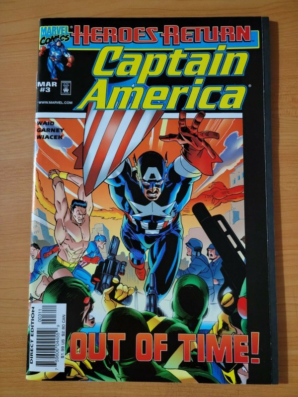 Captain America #3 ~ NEAR MINT NM ~ 1998 MARVEL COMICS