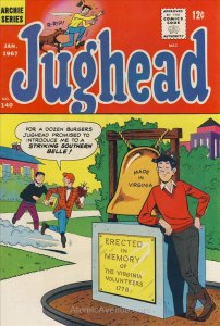 Jughead (Vol. 1) #140 VG ; Archie | low grade comic January 1967 Virginia Volunt