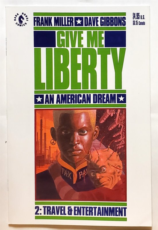 Give Me Liberty #2 (Sept 1990, Dark Horse) 6.5 FN+