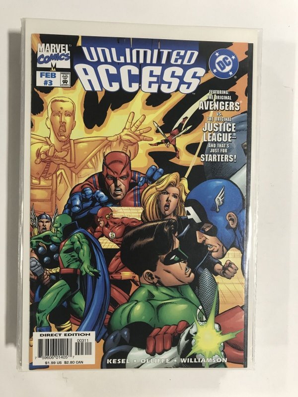 Unlimited Access #3 (1998) NM3B125 NEAR MINT NM