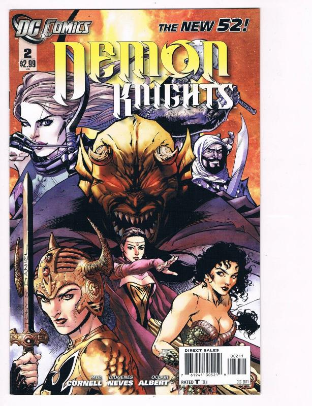 Demon Knights # 2 DC Comic Books Hi-Res Scans The New 52 Great Issue WOW!!!! S12