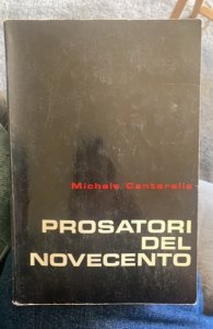 PROSATORI del Novecento, 1967, 242p