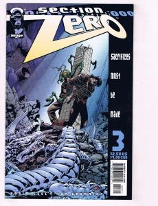 Lot Of 3 Section Zero Image Comic Books # 1 2 3 Karl Kesel 1st Prints MS4