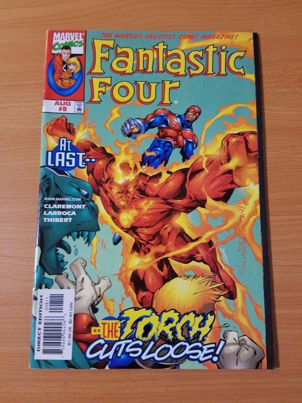 Fantastic Four #8 ~ VERY FINE - NEAR MINT NM ~ 1998 MARVEL COMICS