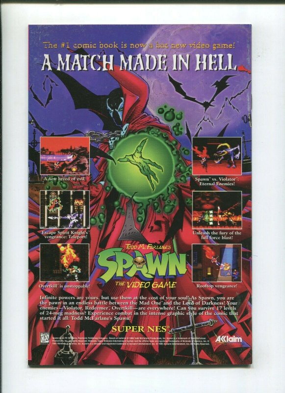 SPAWN #37 (9.2) 1ST FREAK!! 1995