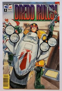 Dredd Rules! #4 (Dec 1991, Fleetway Quality) 9.0 VF/NM