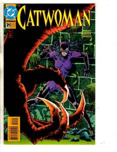 Lot Of 10 Catwoman DC Comic Books Annual 1 3 + 21 22 23 24 25 26 27 32 CR23