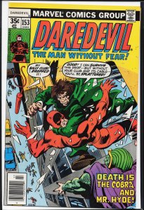 Daredevil #153 (1978) Daredevil [Key Issue]