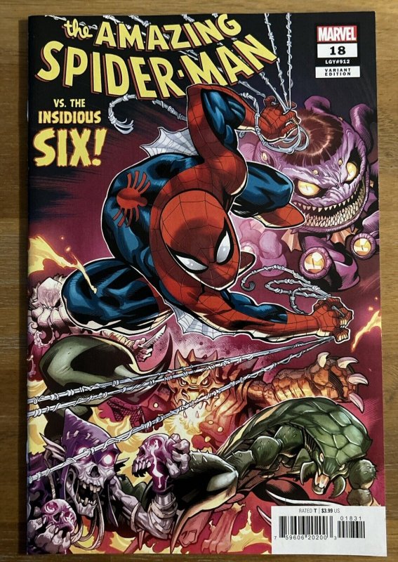 ?? AMAZING SPIDER-MAN #18 ED MCGUINNESS 1:25 Ratio Variant