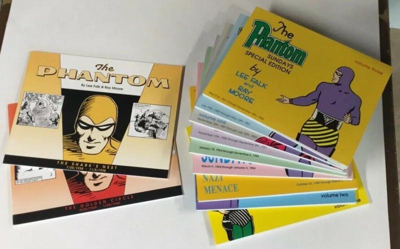 The Phantom Lee Faulk Sundays Collection Volumes 1-3 1-6 Plus More Near Mint B25