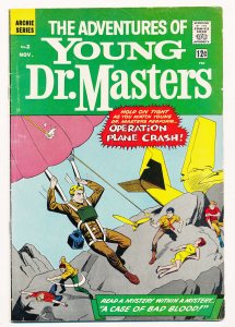 Adventures of Young Dr. Masters (1964) #1 GD/VG, #2 FN Complete series