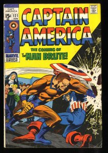 Captain America #121 VG 4.0