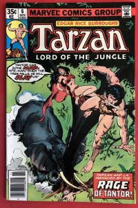 Tarzan Lord of the Jungle #2,3,4,5,6,8 (1977) Marvel Comics 