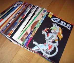 Huge Genus bundle, from Radio Comix/Sin Factory. 45 issue Furry comics. 800$ OFF