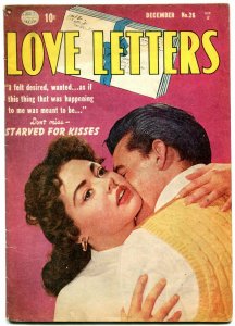 Love Letters #26 1952- Golden Age Romance- Starved for Kisses VG