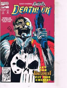 Lot Of 7 Deathlok Marvel Comic Books # 1 2 3 4 5 6 7 Avengers Hulk Thor TW25