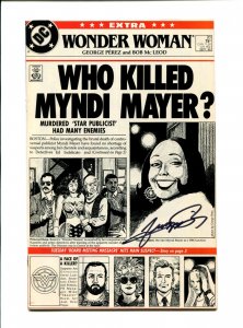 Wonder Woman #20 - Signed George Perez (9.0) 1988