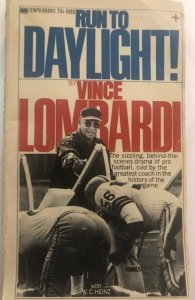 Run to daylight Vince Lombardi 1969 more NFL paperback!