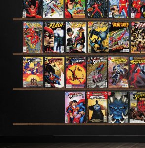 Huge Lot 150+ Comics with Action Comics, Adventures Of Superman & More!