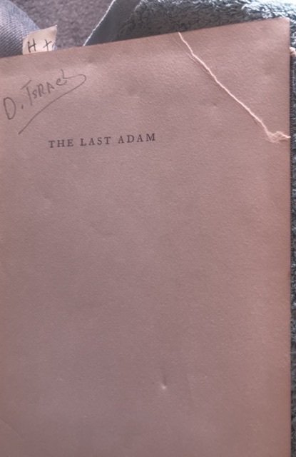 The last Adam, COZZENS, 1933, 301p