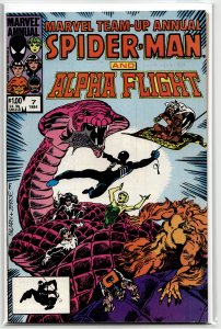 Marvel Team-Up Annual #7 (1984) Alpha Flight