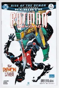 BATMAN BEYOND (2016 DC) #9 CVR A BERNARD CHANG